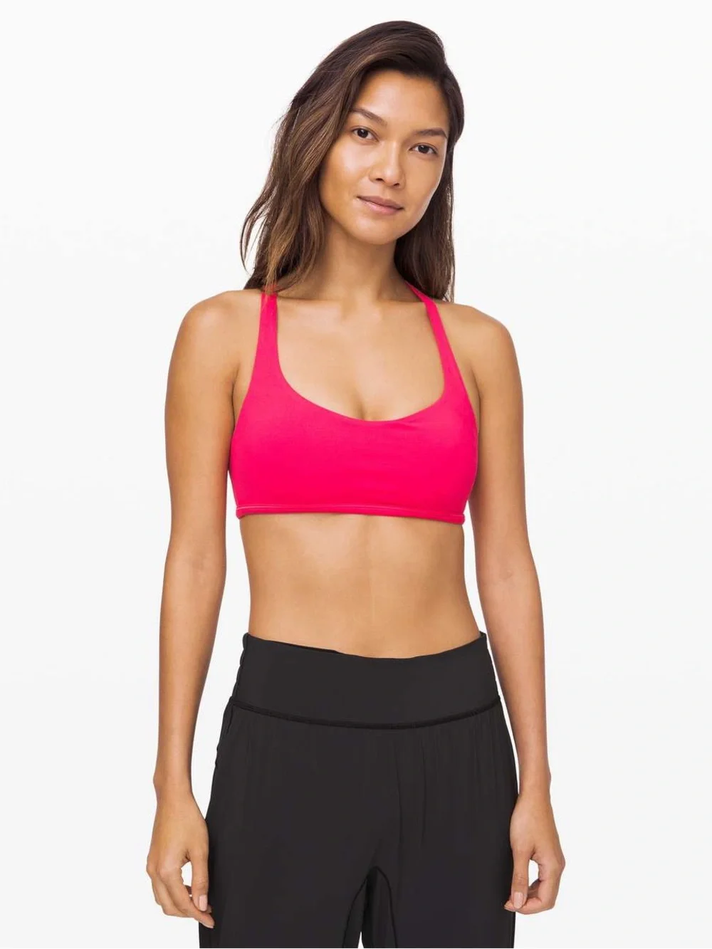 Lululemon Free To Be Bra (Wild) in Heartthrob Pink Size 10 Yoga Light Support